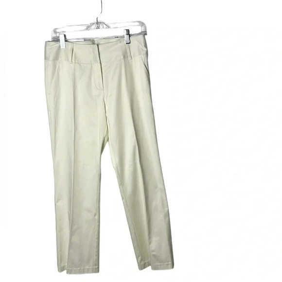 New York & Co pants ,white thicker classic straight, size 8 P  and sz  6P & 10P, - Picture 4 of 16